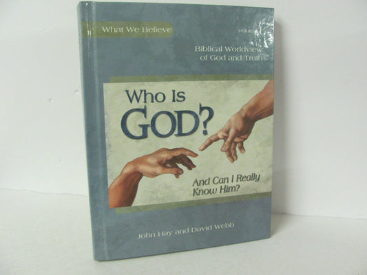 Who is God? Apologia Student Book Pre-Owned Webb Elementary Bible Books