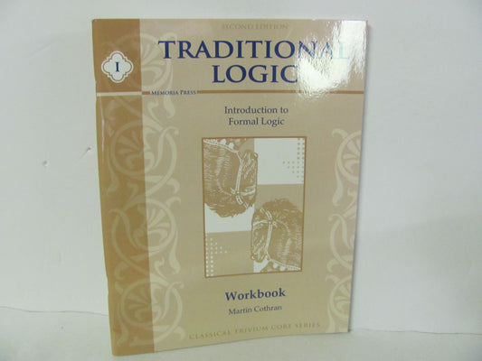Traditional Logic Memoria Press Workbook  Used Cothran Logic Books
