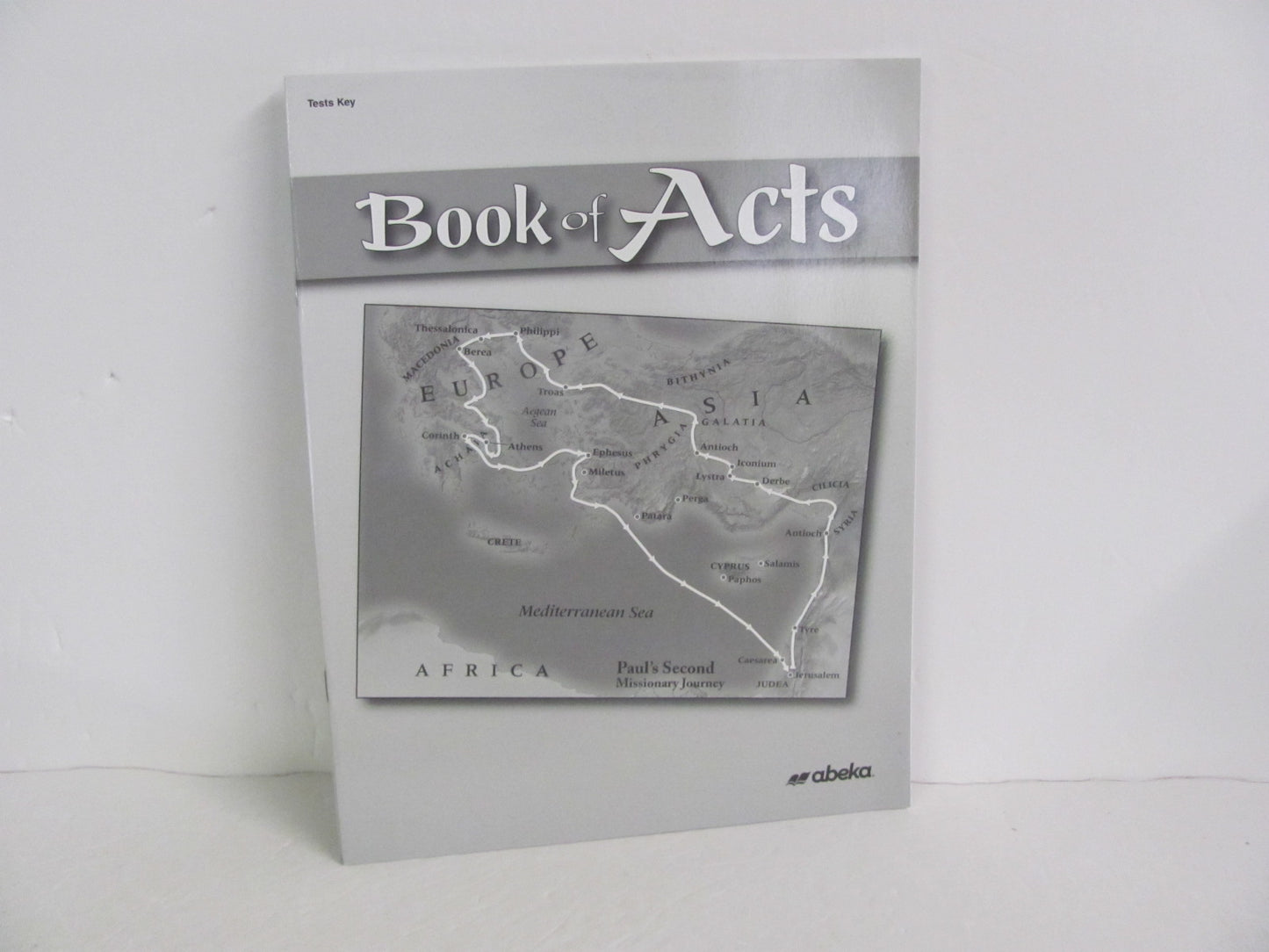 Book of Acts Abeka Test Key Pre-Owned 8th Grade Bible Textbooks