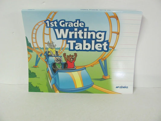 1st Grade Writing Tablet Abeka Workbook  Used 1st Grade Language Textbooks