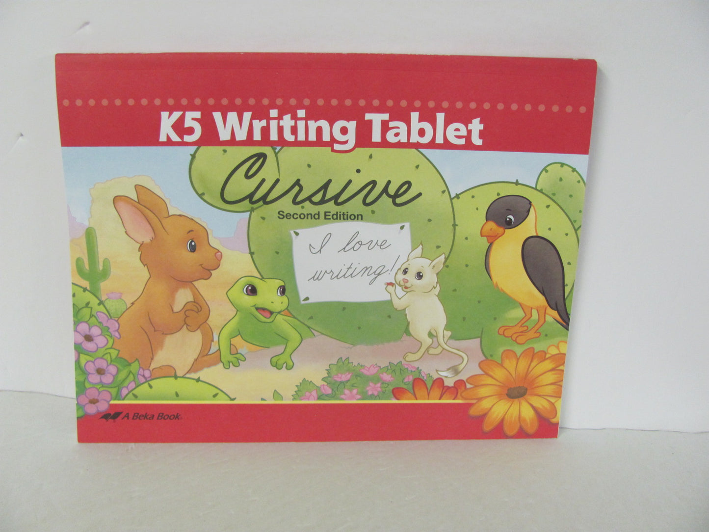 K5 Writing Tablet Cursive Abeka Student Book Pre-Owned Language Textbooks