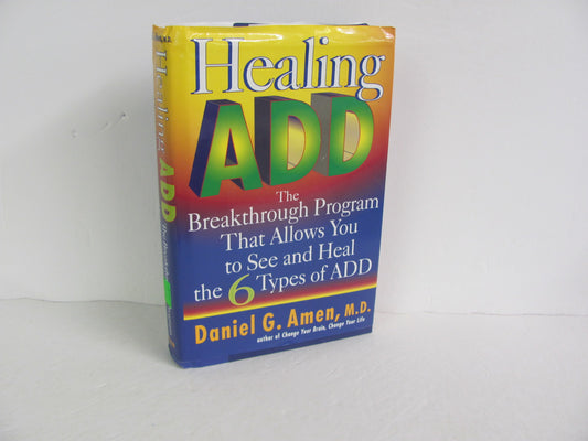 Healing ADD Putnam Pre-Owned Amen Educator Resources