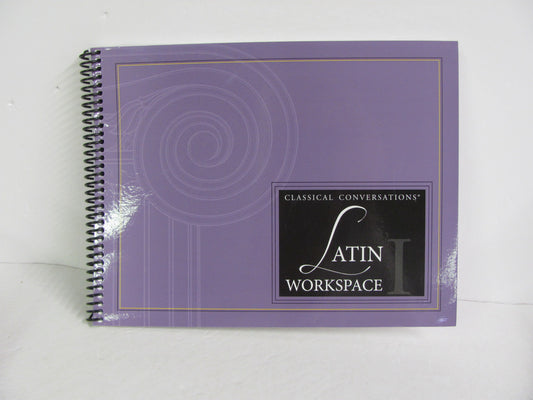 Latin Workspace CC Workbook  Pre-Owned Bortins Classical Conversations