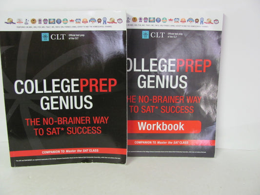 College Prep Genius Maven of Memory Set  Pre-Owned High School Testing Books
