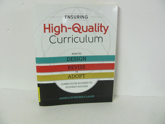Ensuring High-Quality Curriculum ASCD Used Lalor Educator Resources