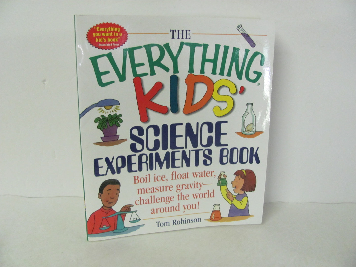 Everything Kids Adams Media Pre-Owned Robinson Elementary Experiments Books