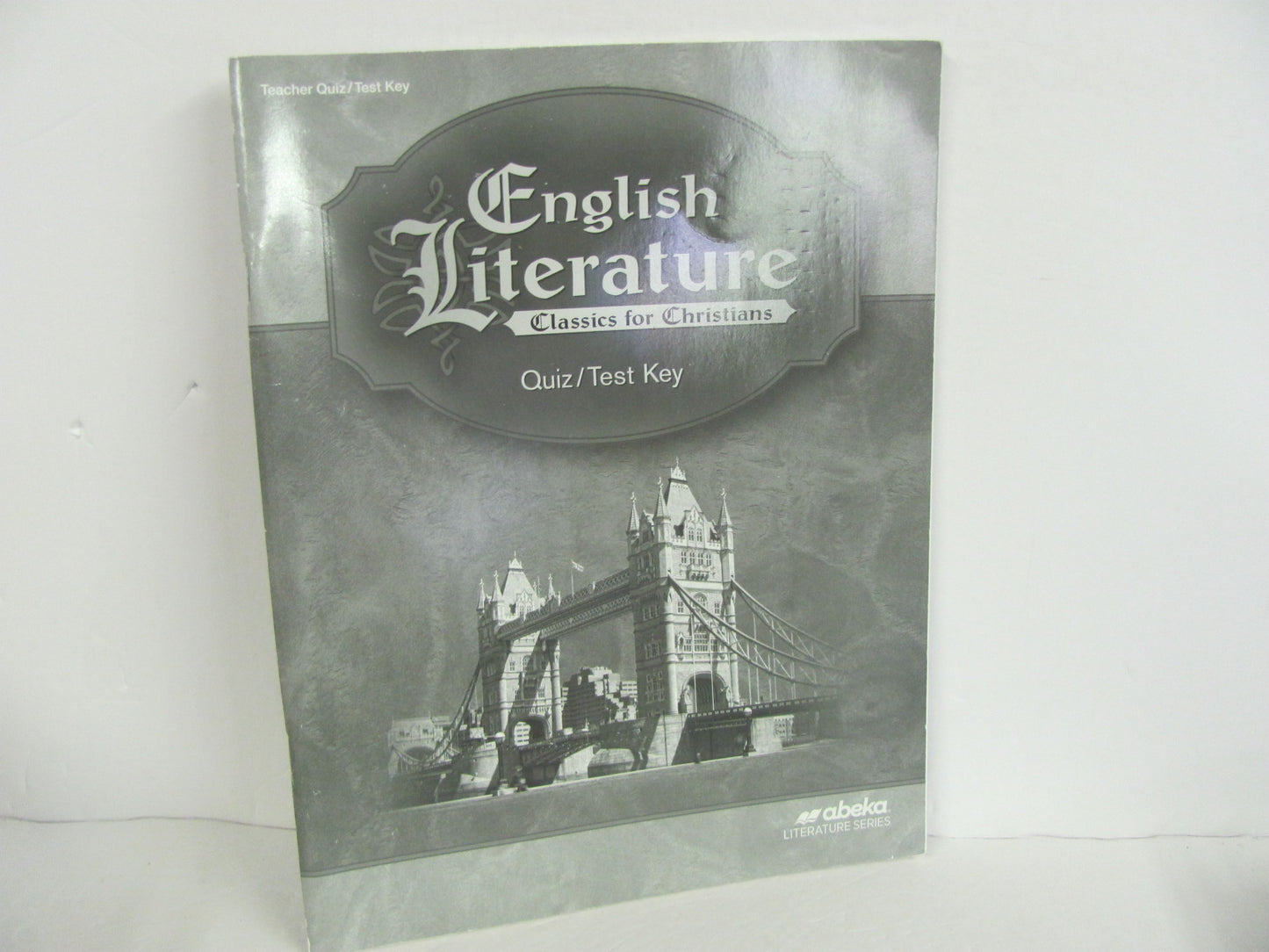 English Literature Abeka Quiz/Test Key  Used 12th Grade Reading Textbooks