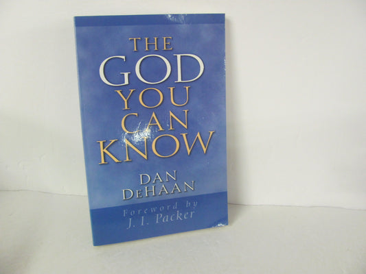 The God You Can Know Moody Pre-Owned DeHaan Bible Books