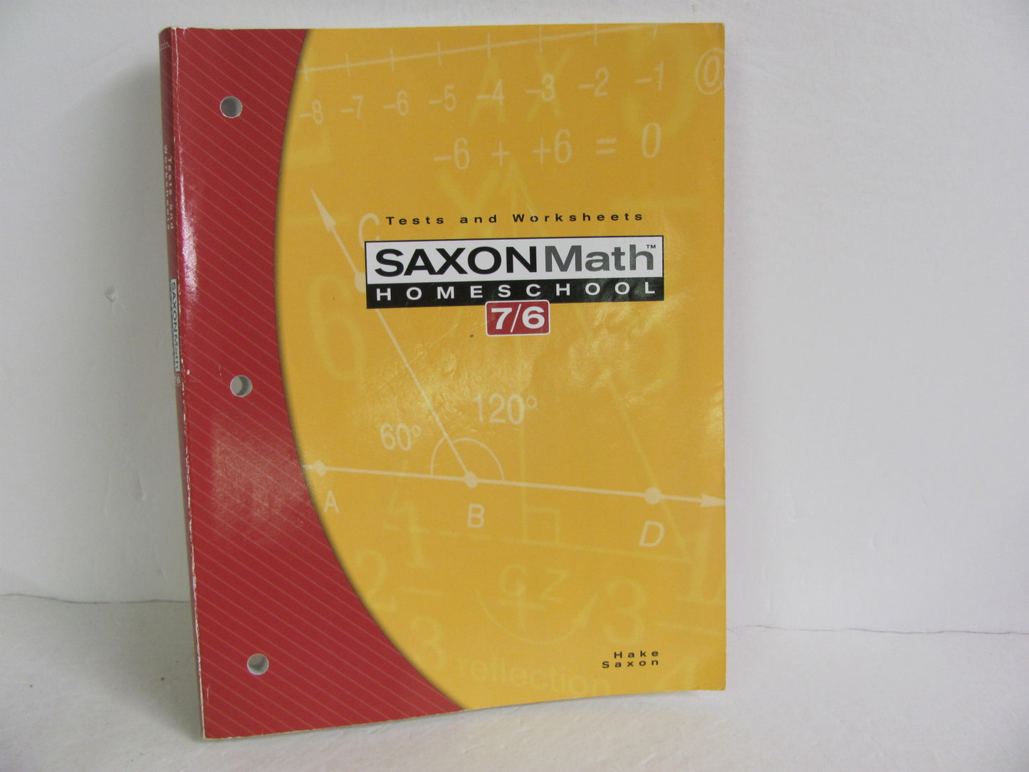 Math 76 Saxon Tests  Pre-Owned Saxon 6th Grade Mathematics Textbooks