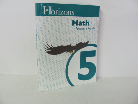 Math 5 Horizons Teacher Guide  Pre-Owned 5th Grade Mathematics Textbooks