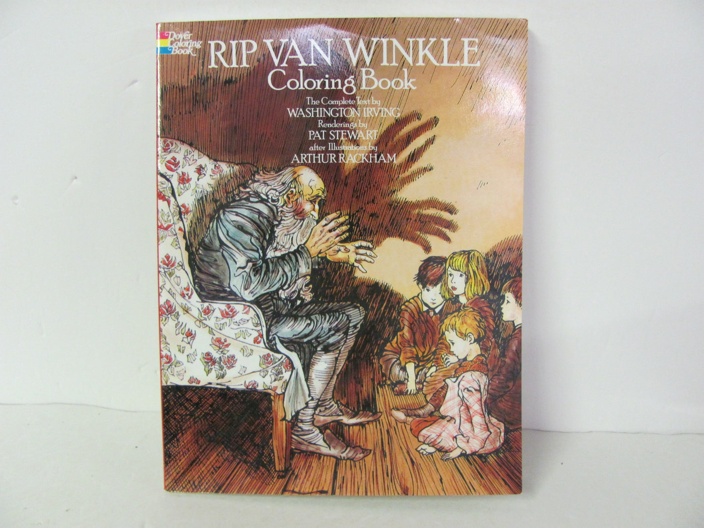 Rip Van Winkle Dover Coloring Book  Pre-Owned Irving Fiction Books