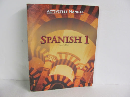 Spanish 1 BJU Press Activity Book  Pre-Owned High School Spanish Books