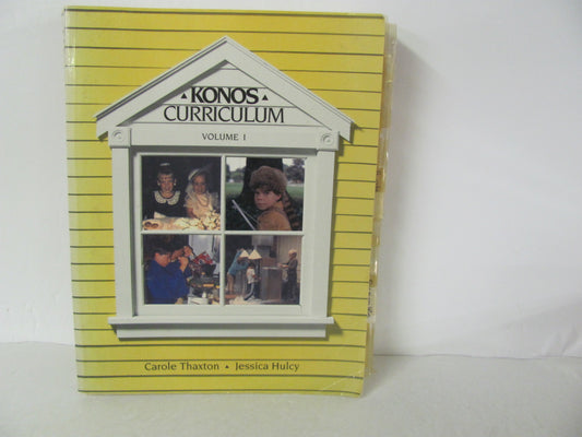 Konos Curriculum Volume I Konos Pre-Owned Thaxton Elementary Unit Study Books
