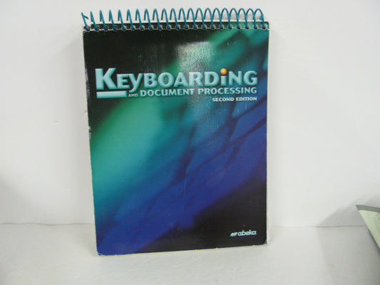 Keyboarding Abeka Student Book Used High School Electives (Books)