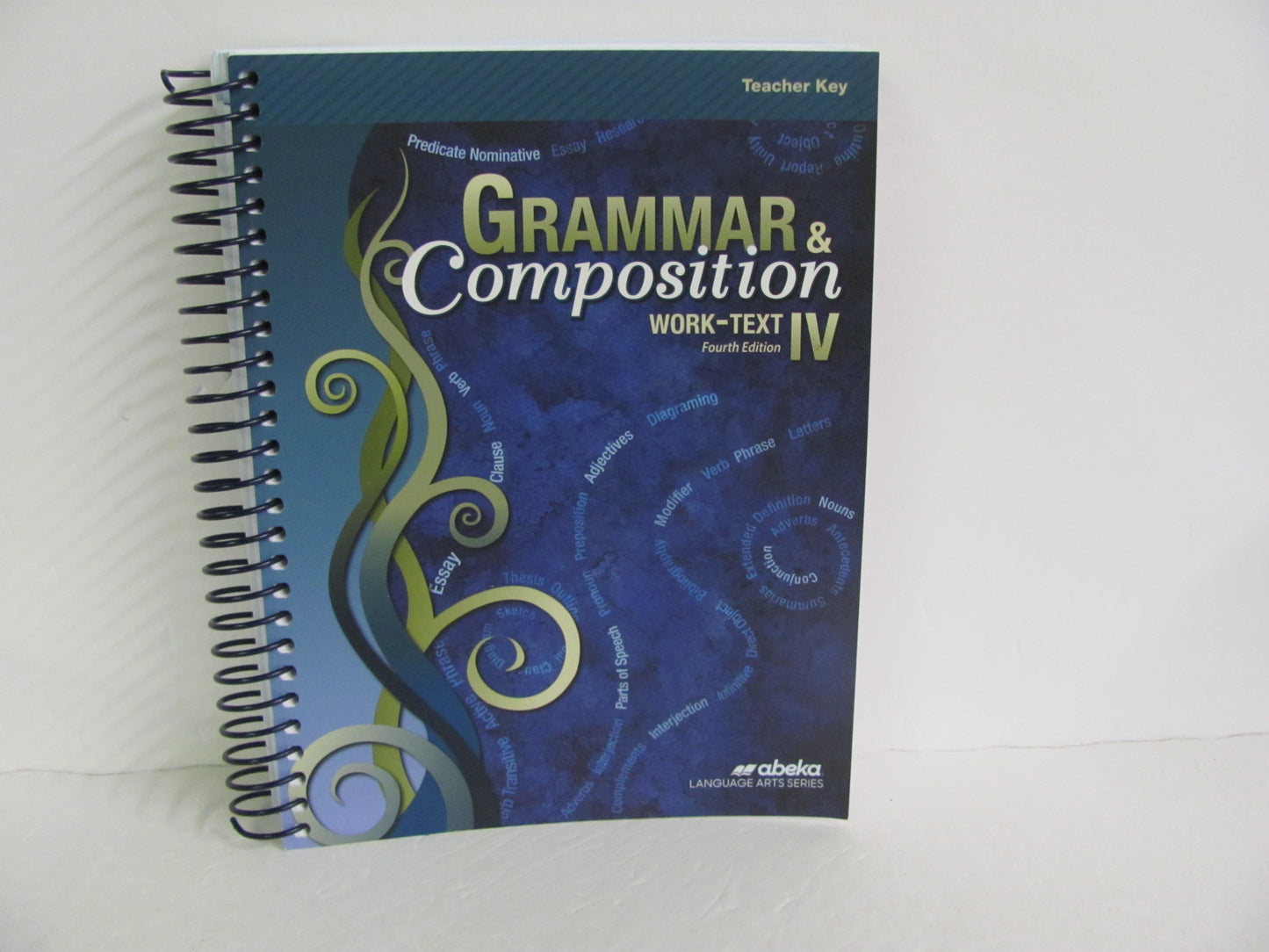 Grammar & Composition IV Abeka Teacher Key  Pre-Owned Language Textbooks
