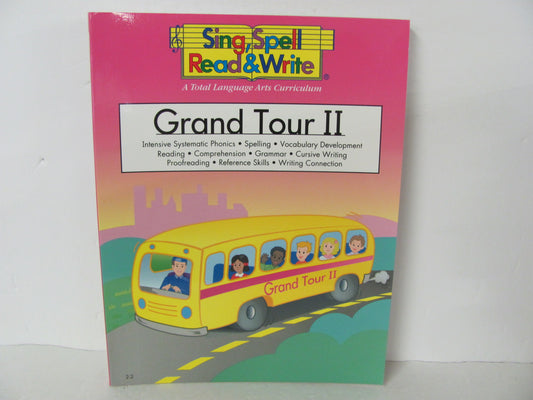 Grand Tour II Sing Spell Read and Write Workbook  Pre-Owned Language Textbooks