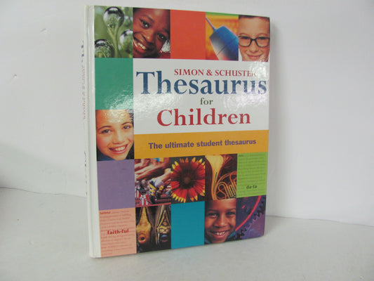 Thesaurus for Children Simon & Schuster Pre-Owned Reference Books