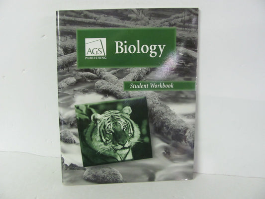 Biology AGS Workbook  Pre-Owned High School Science Textbooks