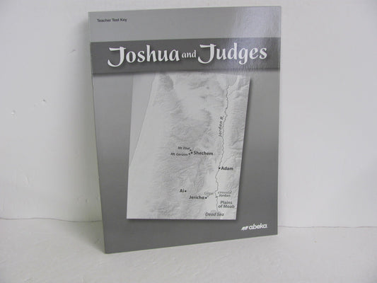 Joshua and Judges Abeka Test Key Pre-Owned 8th Grade Bible Textbooks