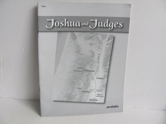 Joshua and Judges Abeka Tests  Pre-Owned 8th Grade Bible Textbooks