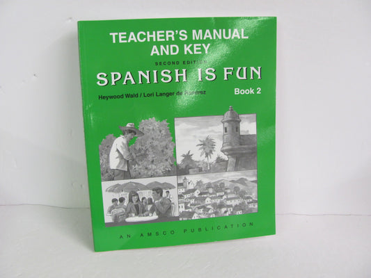 Spanish is Fun Amsco Teacher Manual  Pre-Owned Spanish Books