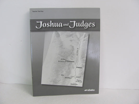 Joshua and Judges Abeka Test Key Pre-Owned 8th Grade Bible Textbooks