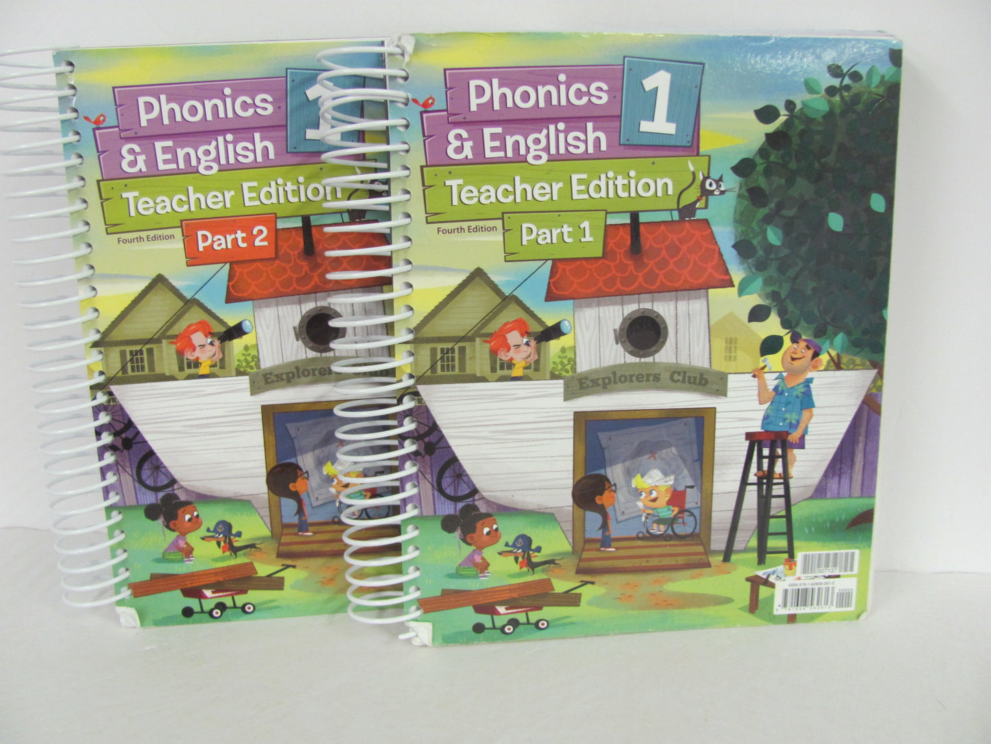 Phonics & English 1 BJU Press Teacher Edition Used 1st Grade Language Textbooks