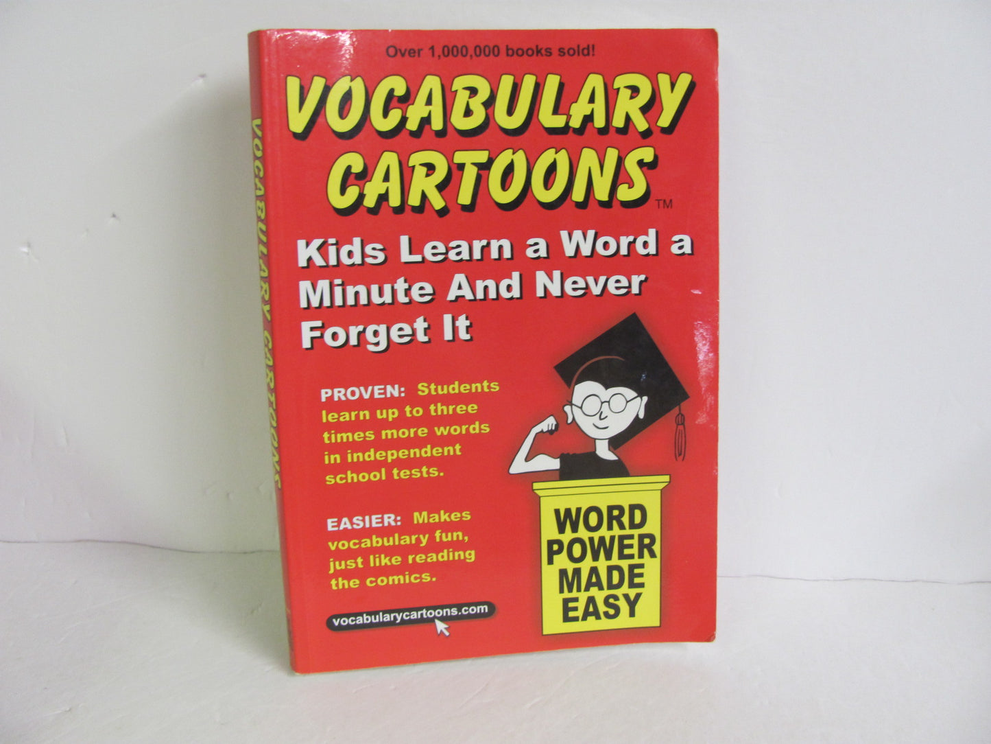 Vocabulary Cartoons New Monic Pre-Owned Testing Books