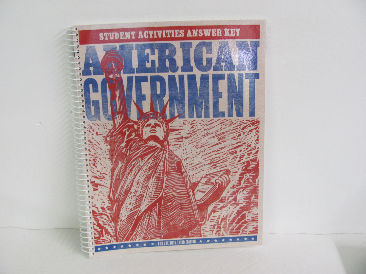 American Government BJU Press Activity Key Pre-Owned History Textbooks