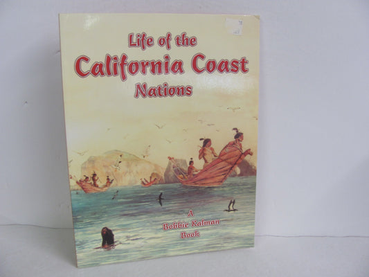 Life of the California Coast Nation Crabtree Pre-Owned American History Books