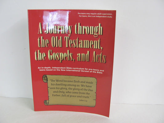 A Journey through the Old Test... Train Up A Child Pre-Owned Freeman Bible Books