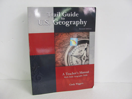 Trail Guide to US Geography GeoMatters Teacher Manual  Pre-Owned Geography Books