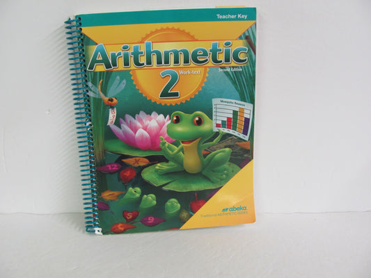 Arithmetic 2 Abeka Teacher Key  Pre-Owned 2nd Grade Mathematics Textbooks