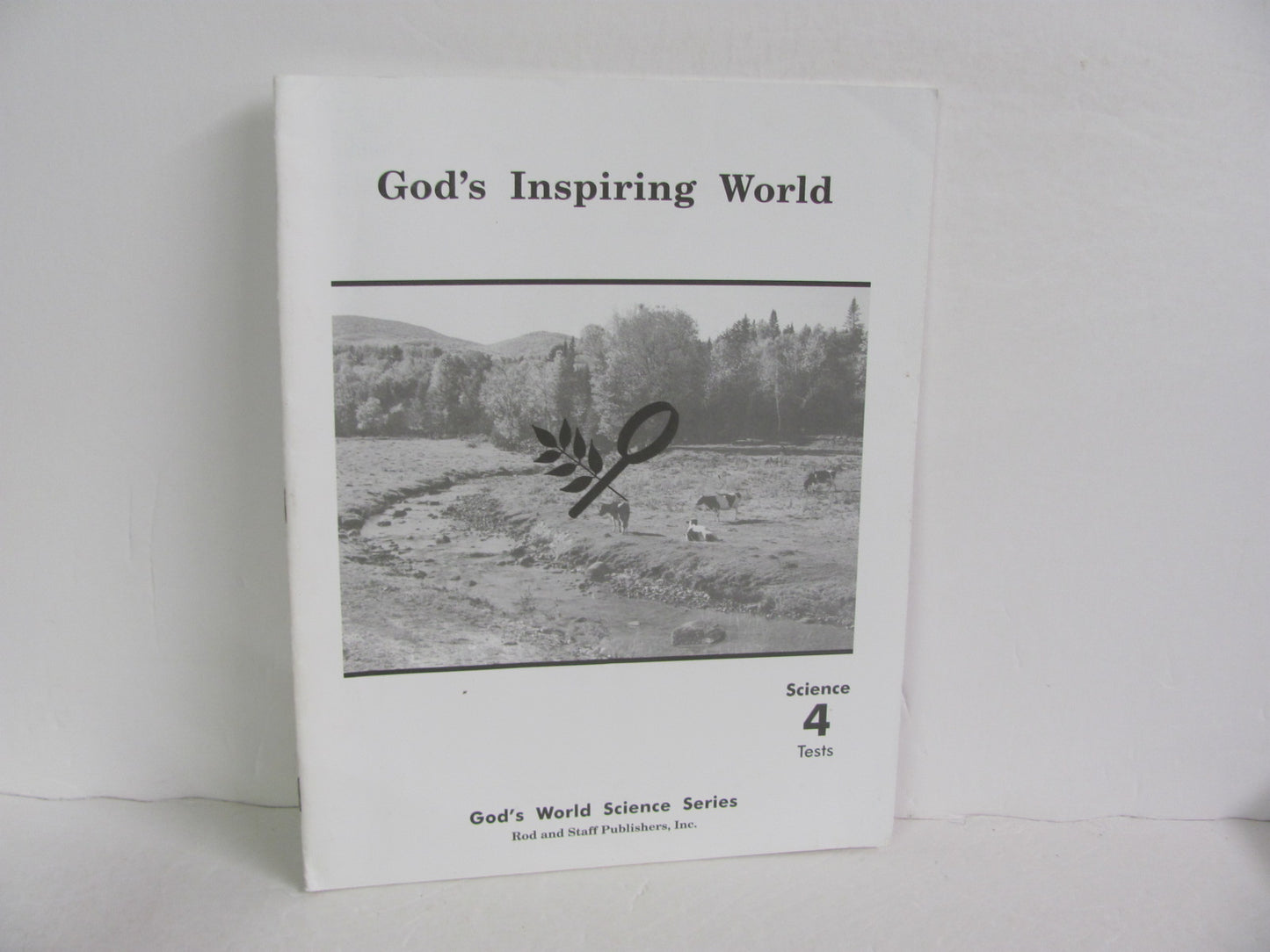 God's Inspiring World Rod & Staff Tests  Pre-Owned 4th Grade Science Textbooks