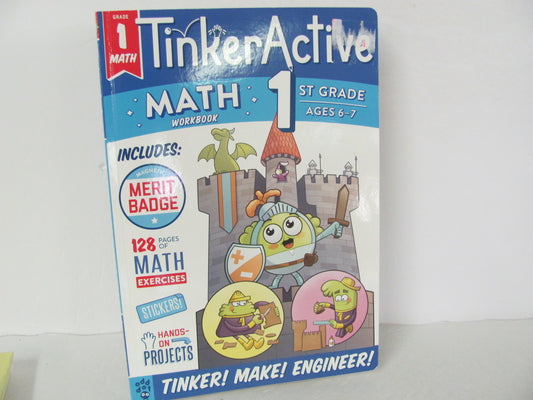 Tinker Active Workbook Odd Dot Pre-Owned 1st Grade Math Help Books