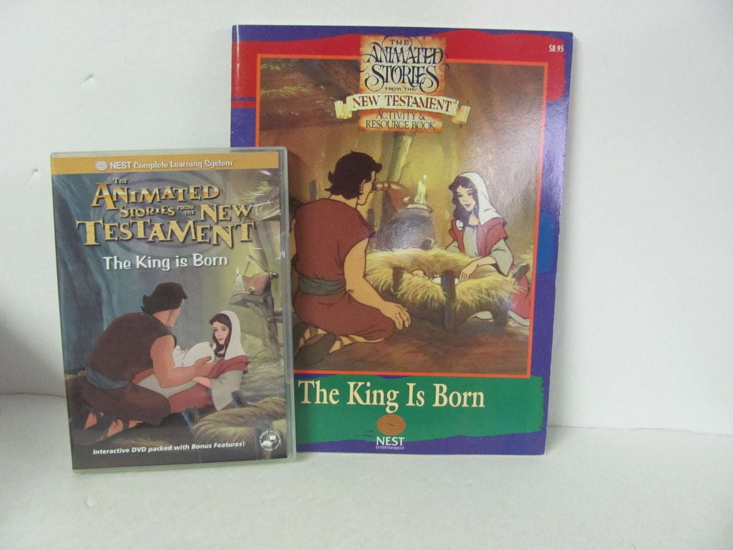 The King is Born Animated Stories from the NT DVD Pre-Owned Nest Bible Books